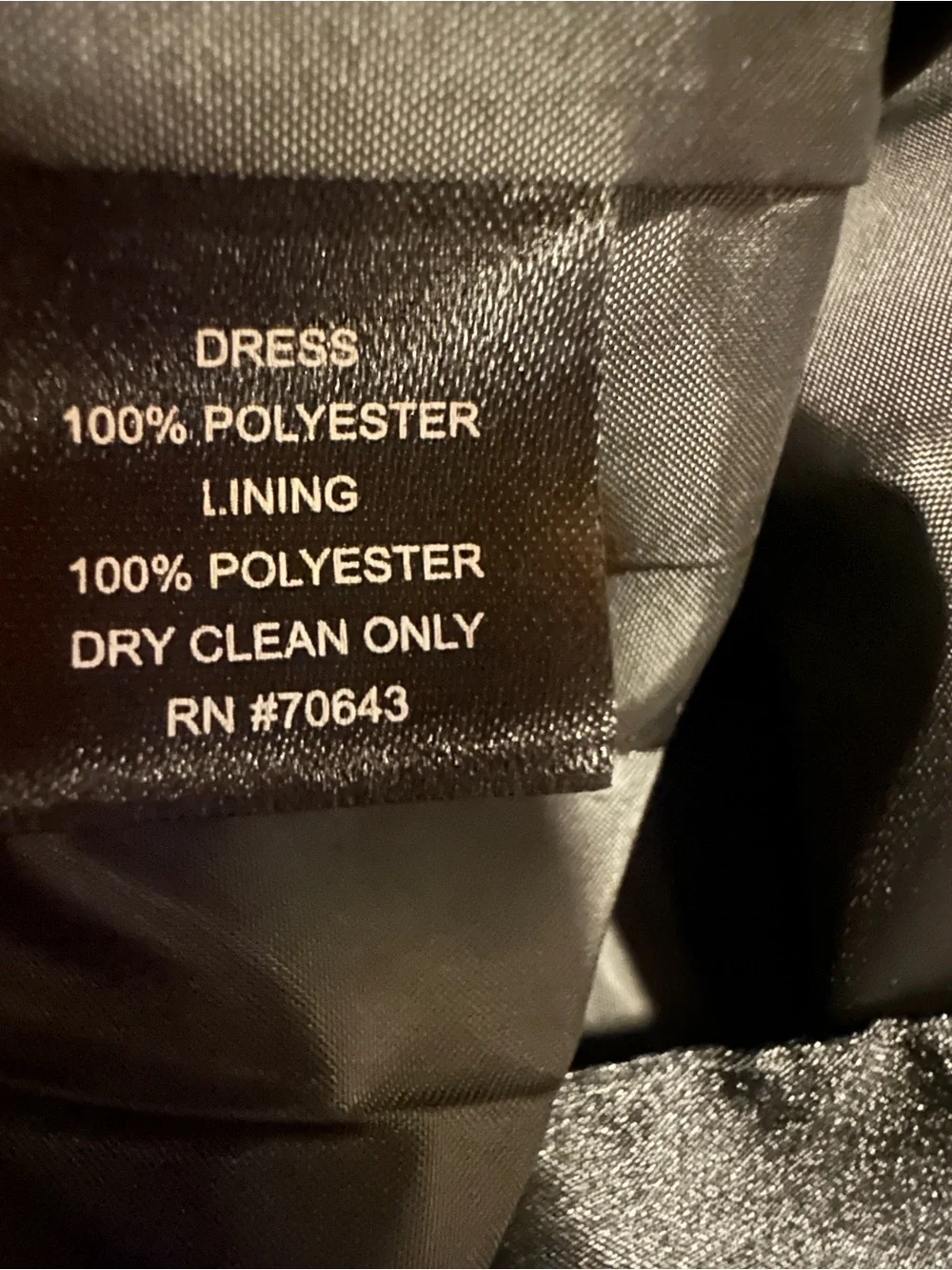 Jessica Howard Two-Tone Satin Ruffle Neck Dress - Champagne and Black size 8